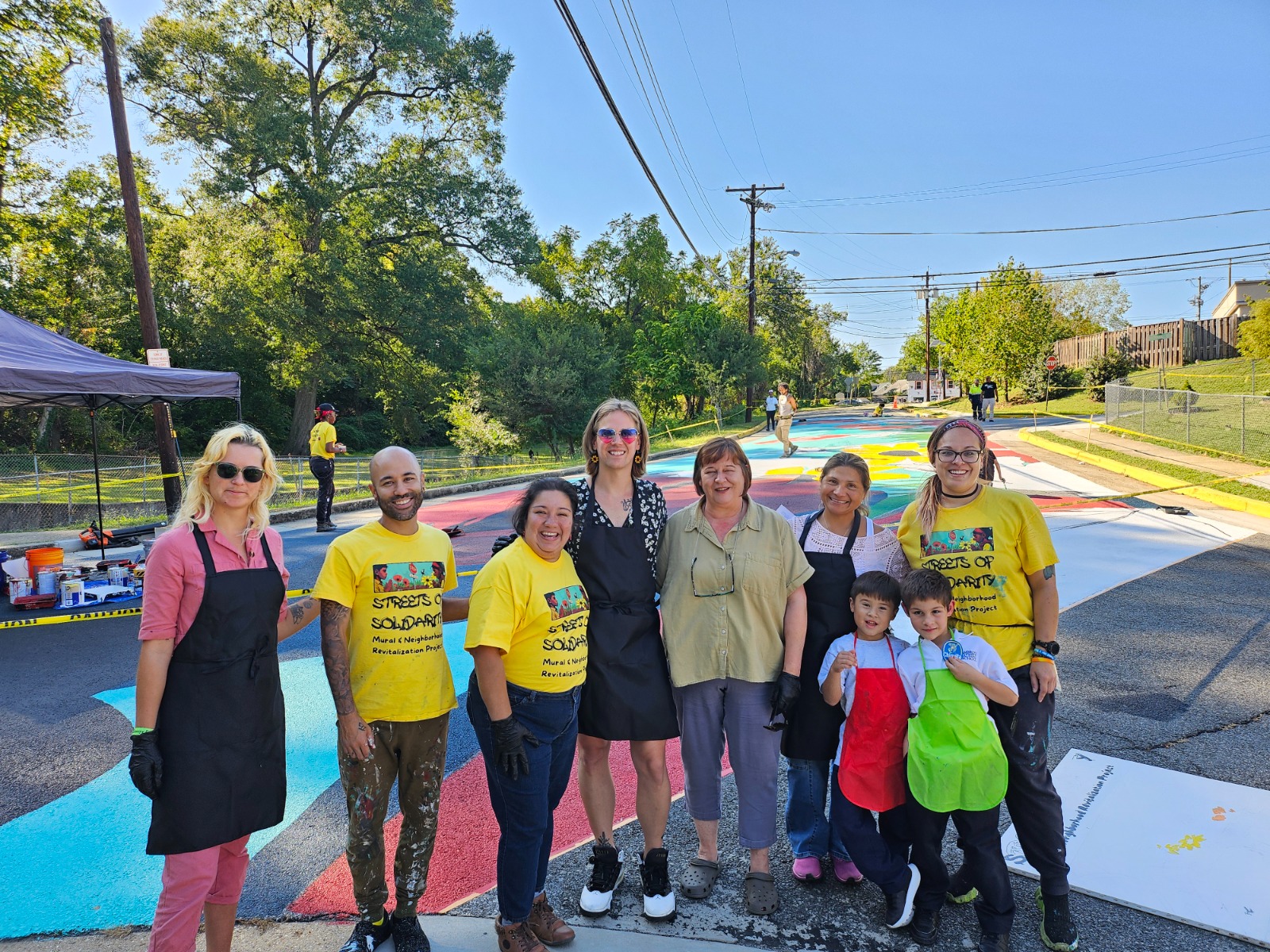 Community activity in Colmar Manor